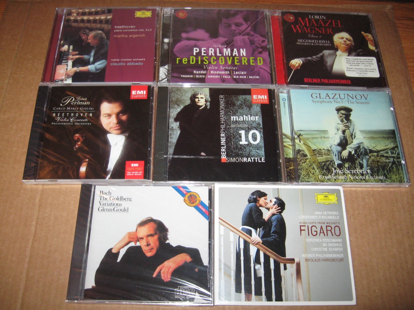 Lot of 40+ Sealed CDs Classical Opera Various Artists Orchestras Store Stock bmg
