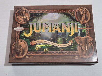 Jumanji The Game The Classic Scary Jungle Adventure Family Board Game New