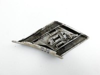 Mercedes S-Kl. W220 S350 02-05 Lang Kotflügel Leiste Zierleiste klein Links Hinten 744 Mercedes S-Kl. W220 S350... Vorschau 4
