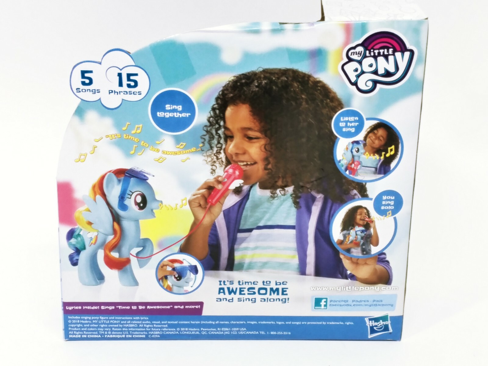 rainbow dash sing along toy