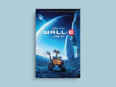 Wall-E Canvas Print featuring Eva | Sustainable Wall Decor | Film Wall Art | Dis