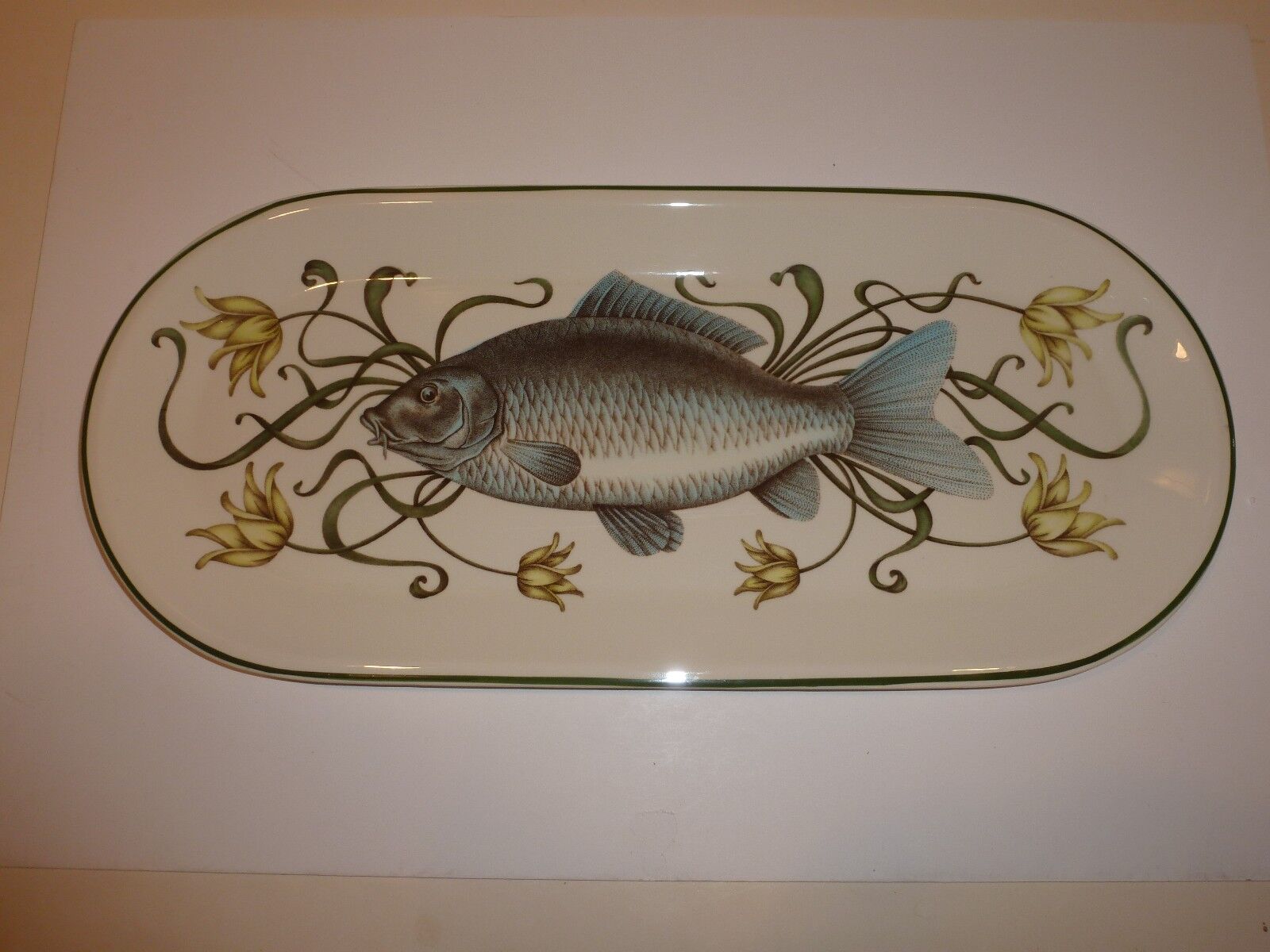 Villeroy & Boch Carpe Europ Large Oval Fish Platter | eBay Villeroy & Boch Carpe Europ Large Oval Fish Platter | eBay