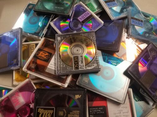 Used MD Mini Disc Recordable W/ Case ~ TDK 74 / MAXELL/ Sony Used MD Mini Disc Recordable W/ Case ~ TDK 74 / MAXELL/ Sony
