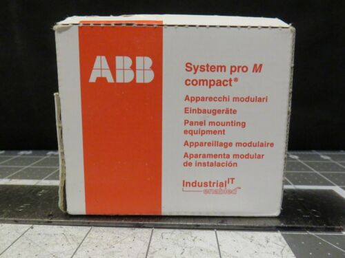 ASEA BROWN BOVERI Miniature Circuit Breakers ABB 1-63 Amp 1, 2, or 3 Pole