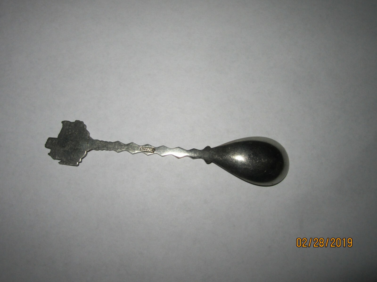 VTG Stadhuis Arnhem Silver Plated Souvernir Spoon by Sierra