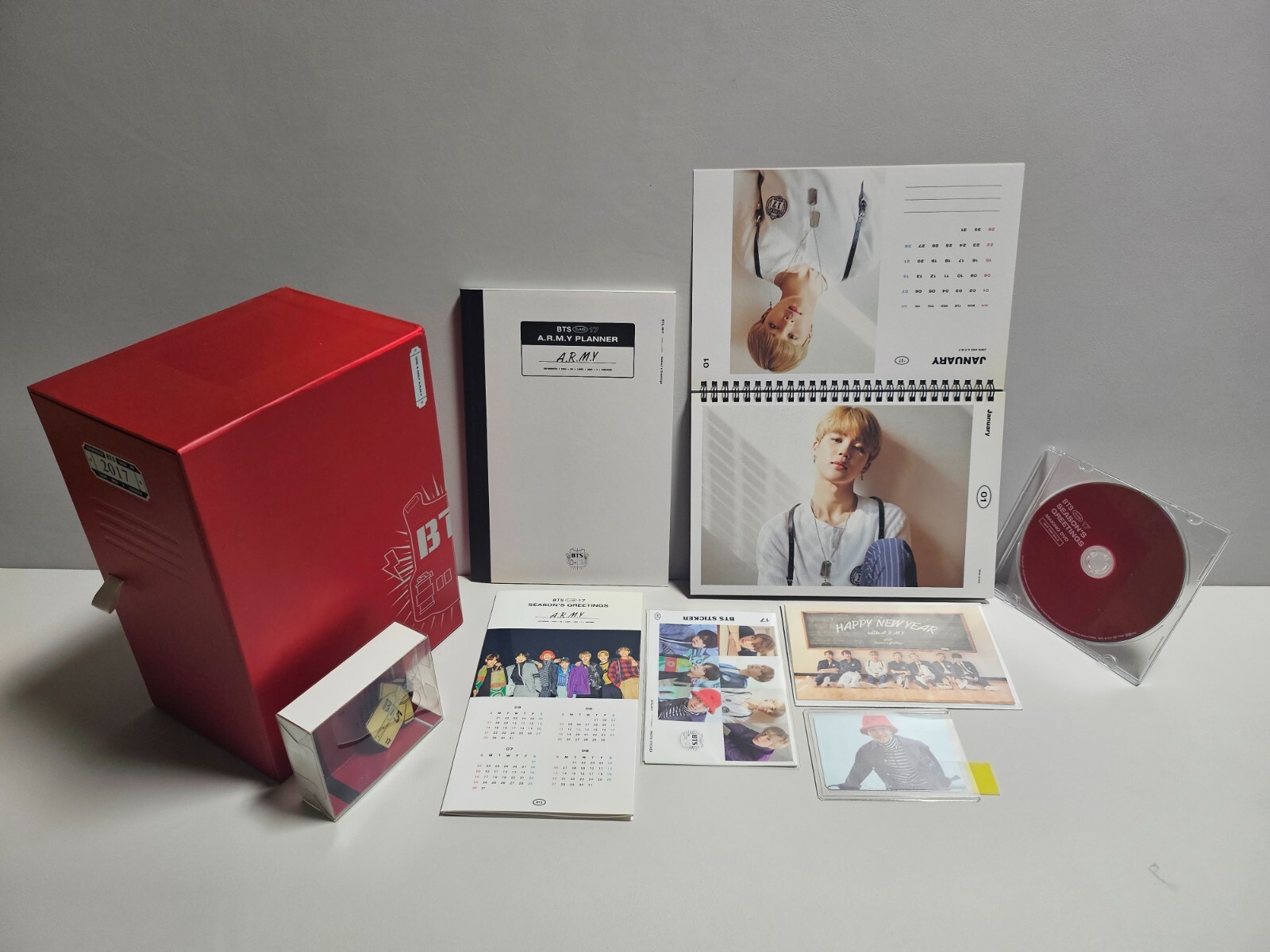 BTS 2017 Season's Greetings / Good Condition/ Photocard RM