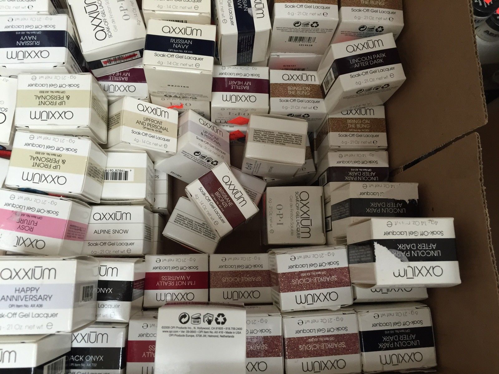 Gel OPI tratamientos de cutícula