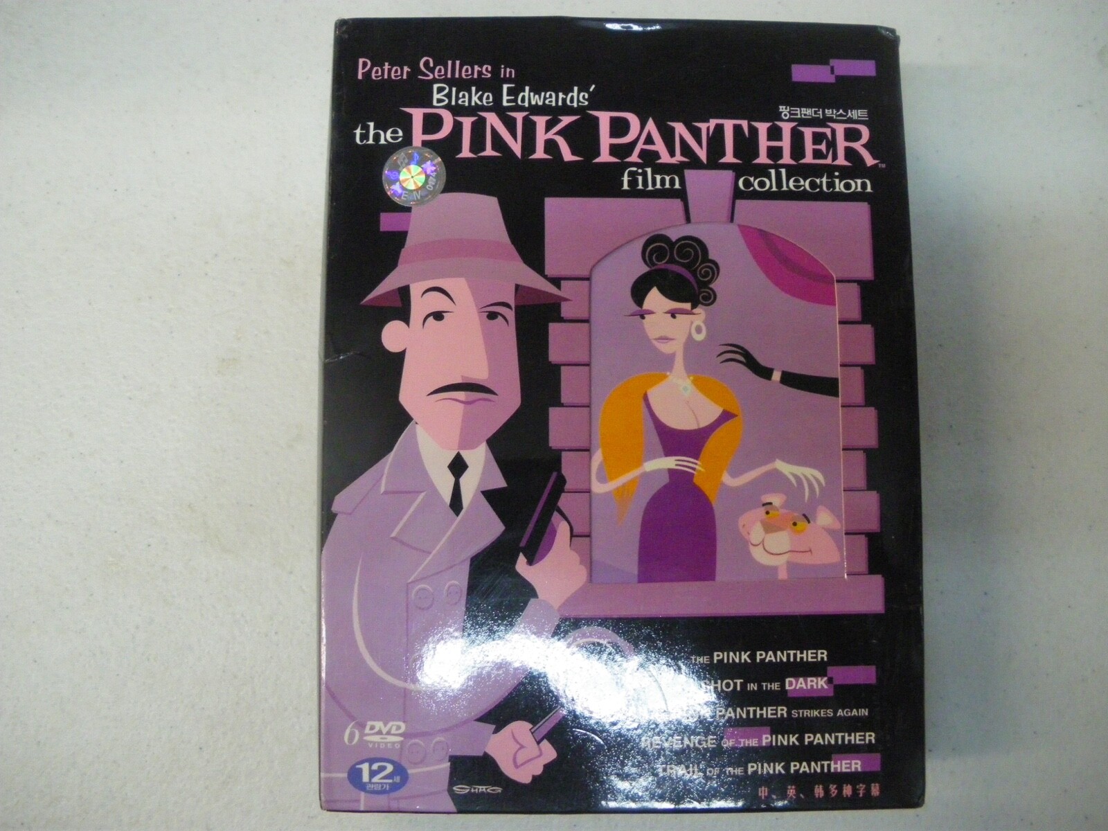 the PINK PANTHER film collection 6枚組 THE PINK PANTHER FILM COLLECTION (DVD, 6-DISC SET) - Japan