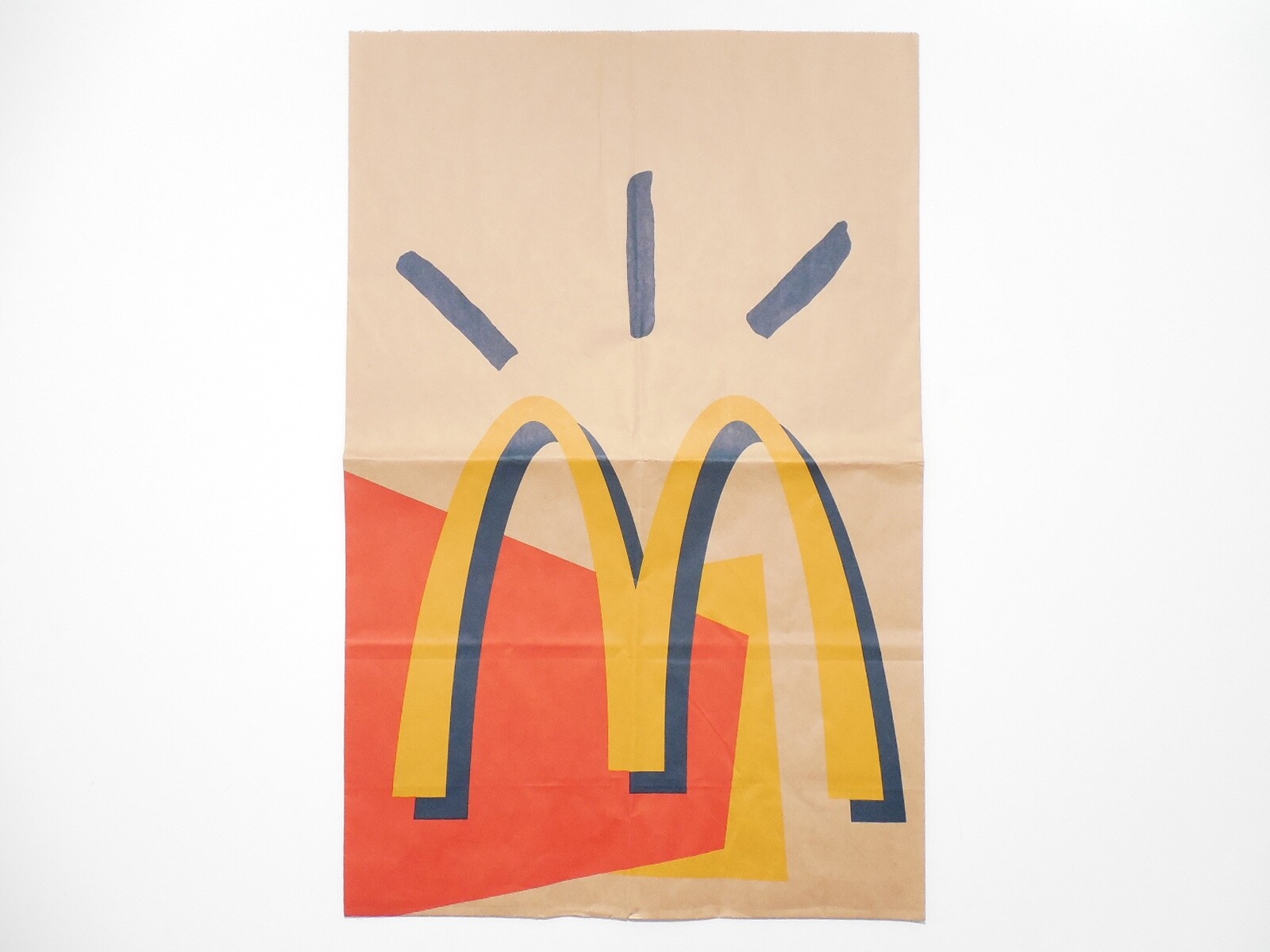 cactus jack × マクドナルド　トレー Authentic Cactus Jack TRAVIS SCOTT x MCDONALDS I'm Lovin' It