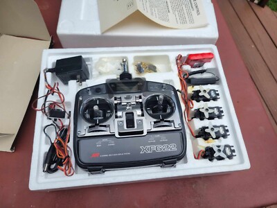 JR 6 Channel Computer RC Arplane/Helicopter Radio System. XF622 NEW IN BOX!