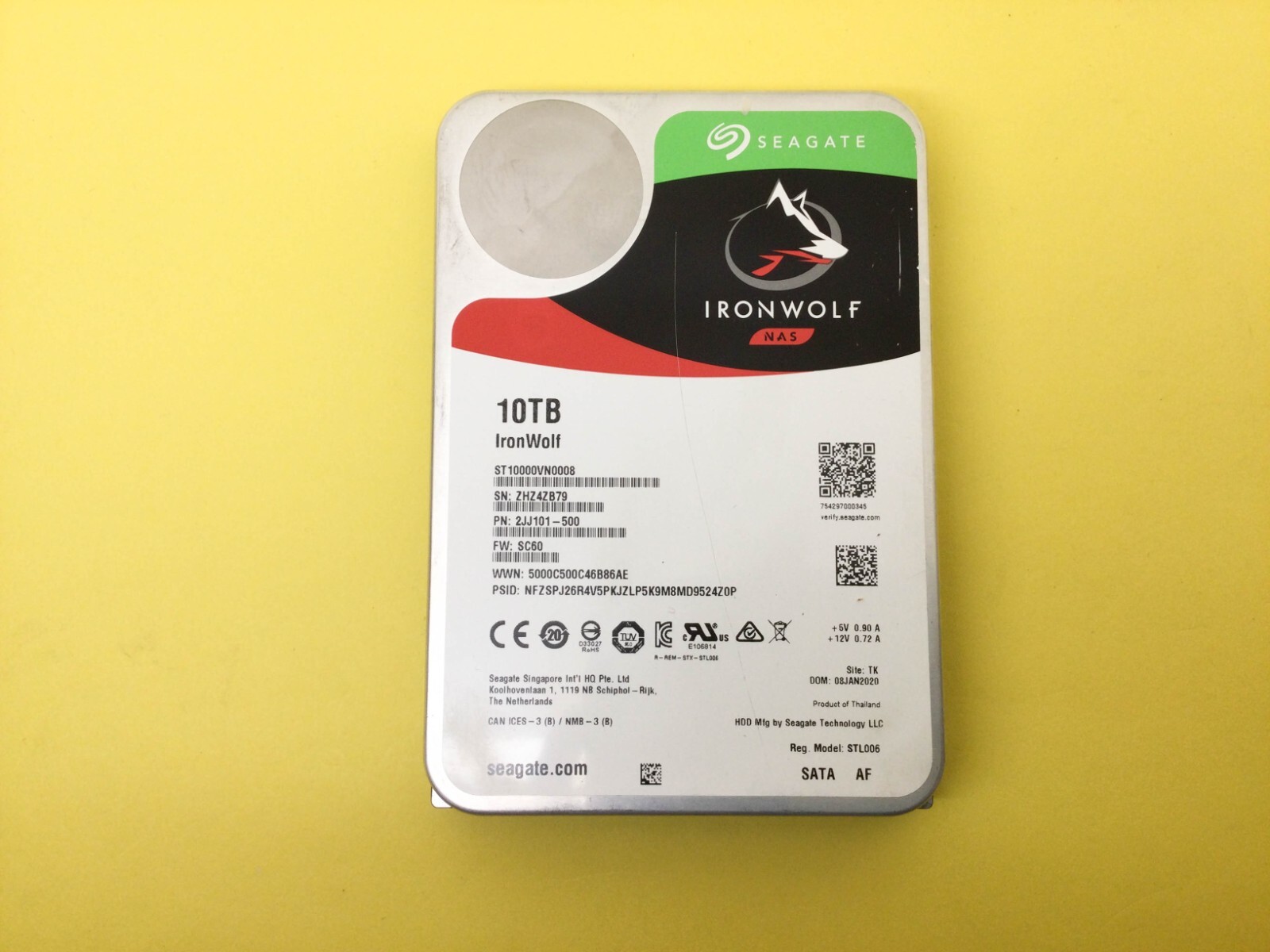 最終値下げ SeagateST10000VN0008 IronWolf 10TB Amazon.com: Seagate IronWolf 10TB NAS Internal Hard Drive