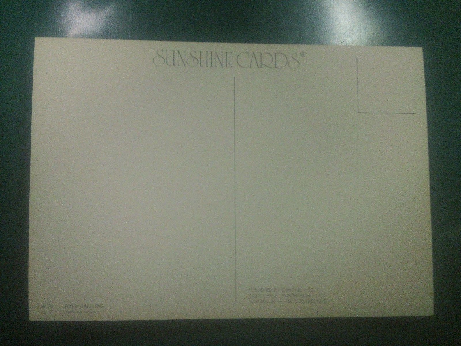 Coca-Cola Coke Postcard SUNSHINE CARDS