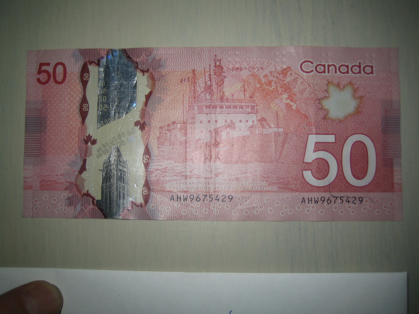 bank bills canada errors