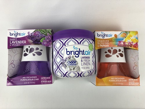Bright air Purificateur Freshener Lot 6 With Extras