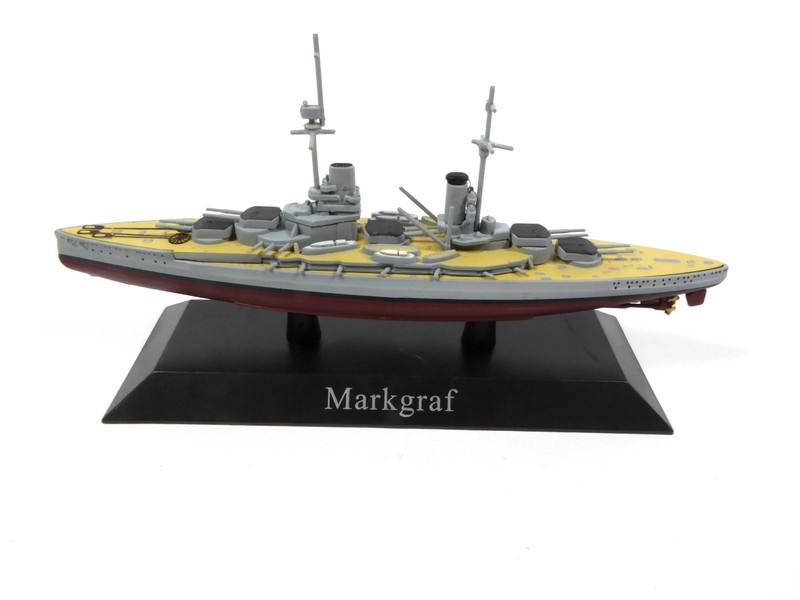 Markgraf 1914 - 1:1250 Navire De Guerre Ixo Bateau Militaire Ws37