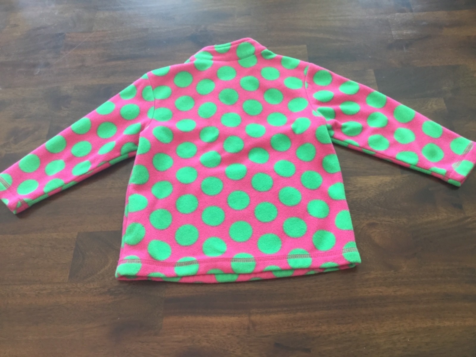 Hanna Andersson size 100 girls fleece polka dot sweatshirt