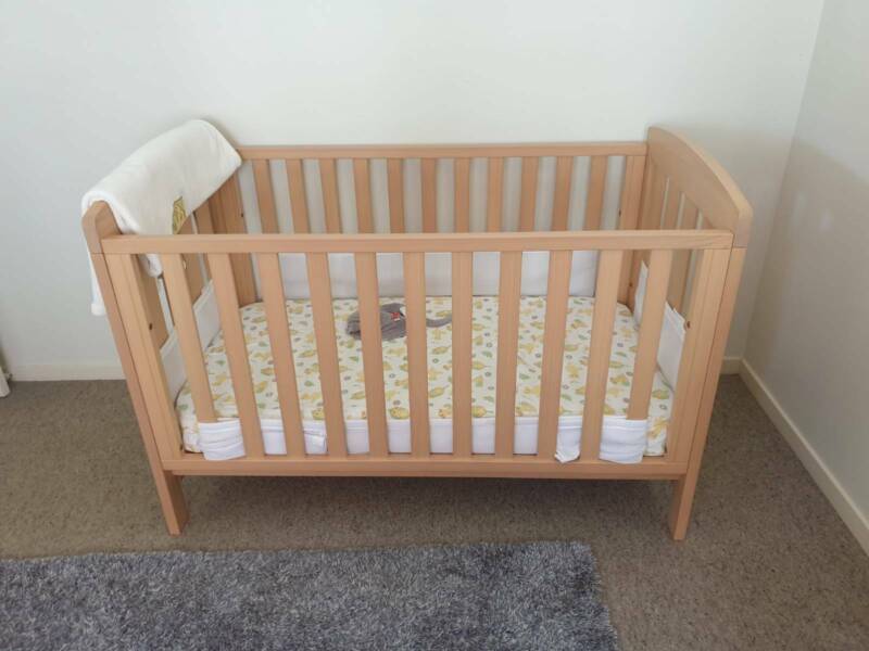 boori cot mattress baby bunting