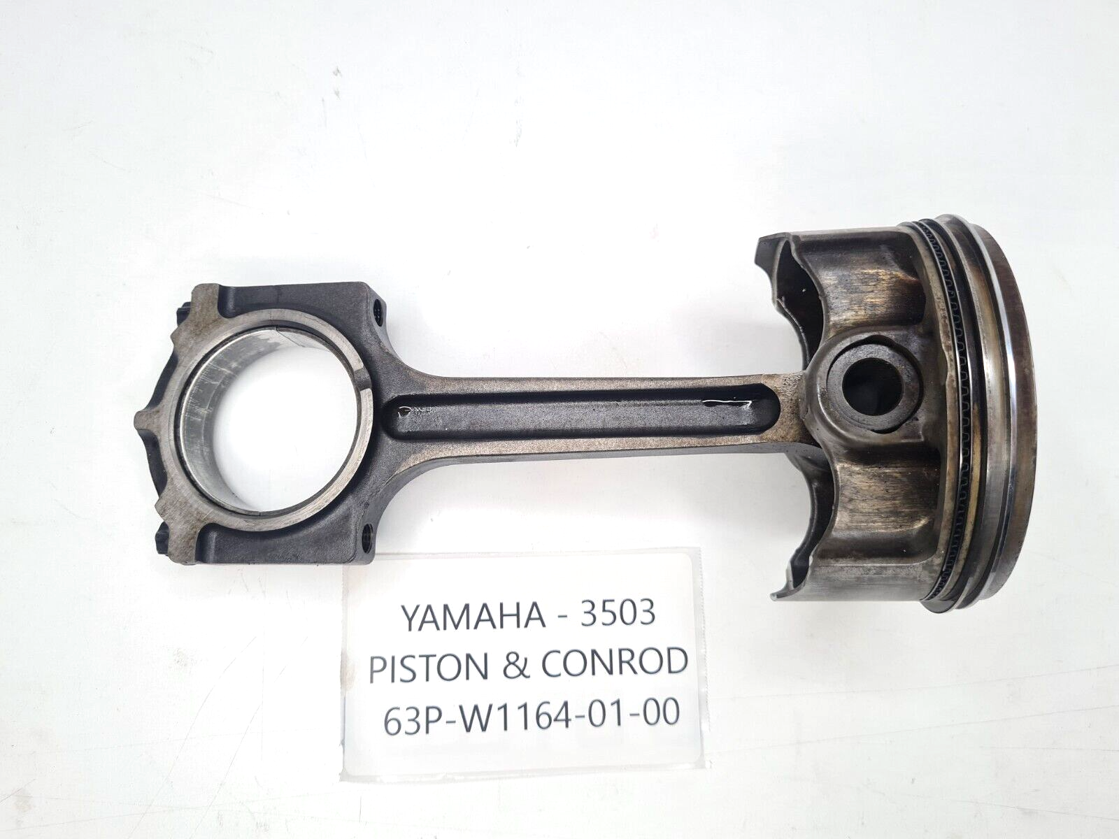 GENUINE 63P Yamaha Outboard Engine Motor PISTON CONROD CONNECTING ROD ASSEMBLY