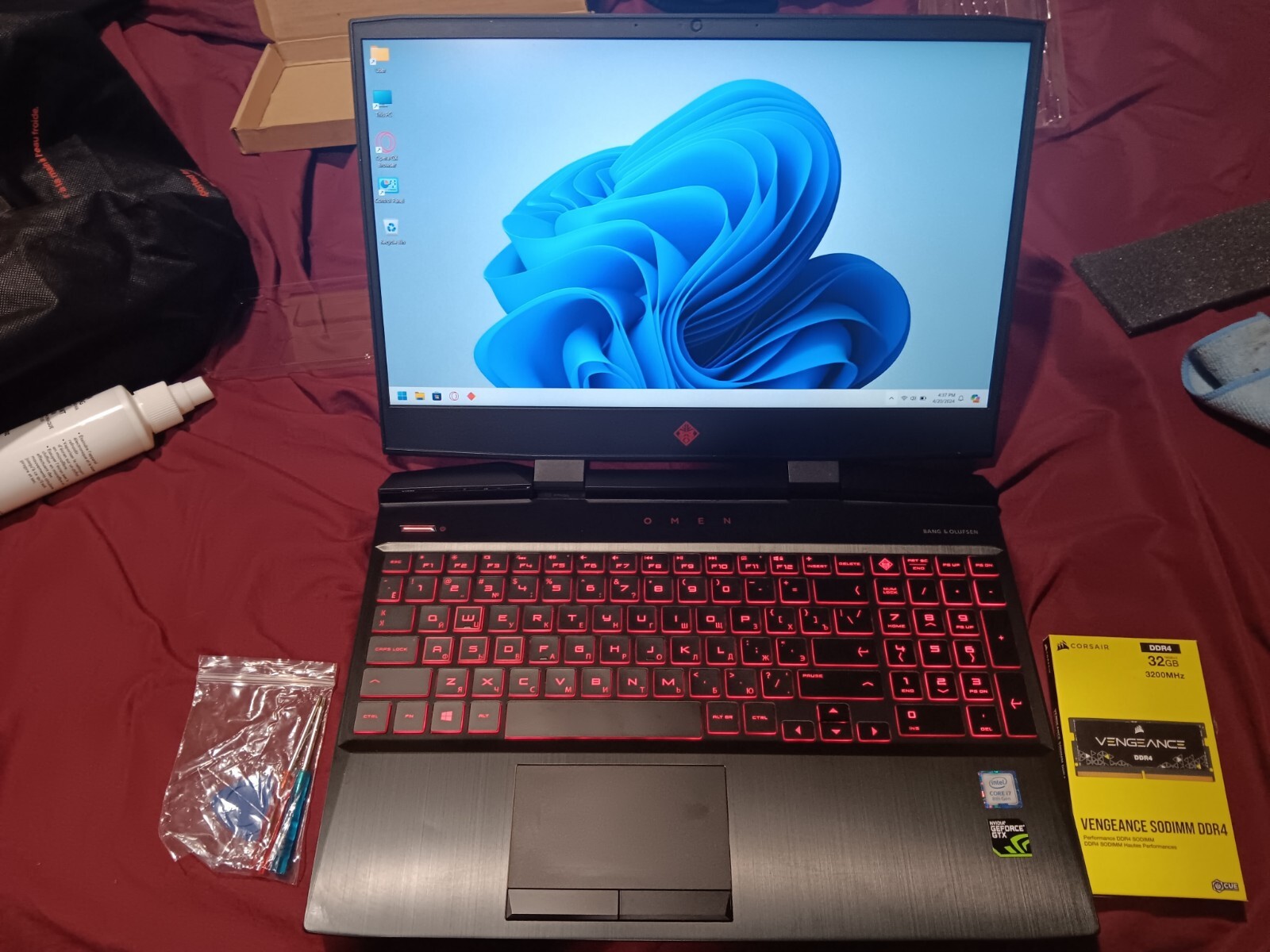 ノートPC hp - OMEN by HP Laptop 15-dc0xxx HP Omen 15 dc0xxx 32GB RAM @3200Mhz 512NvMe and 512SSD | eBay