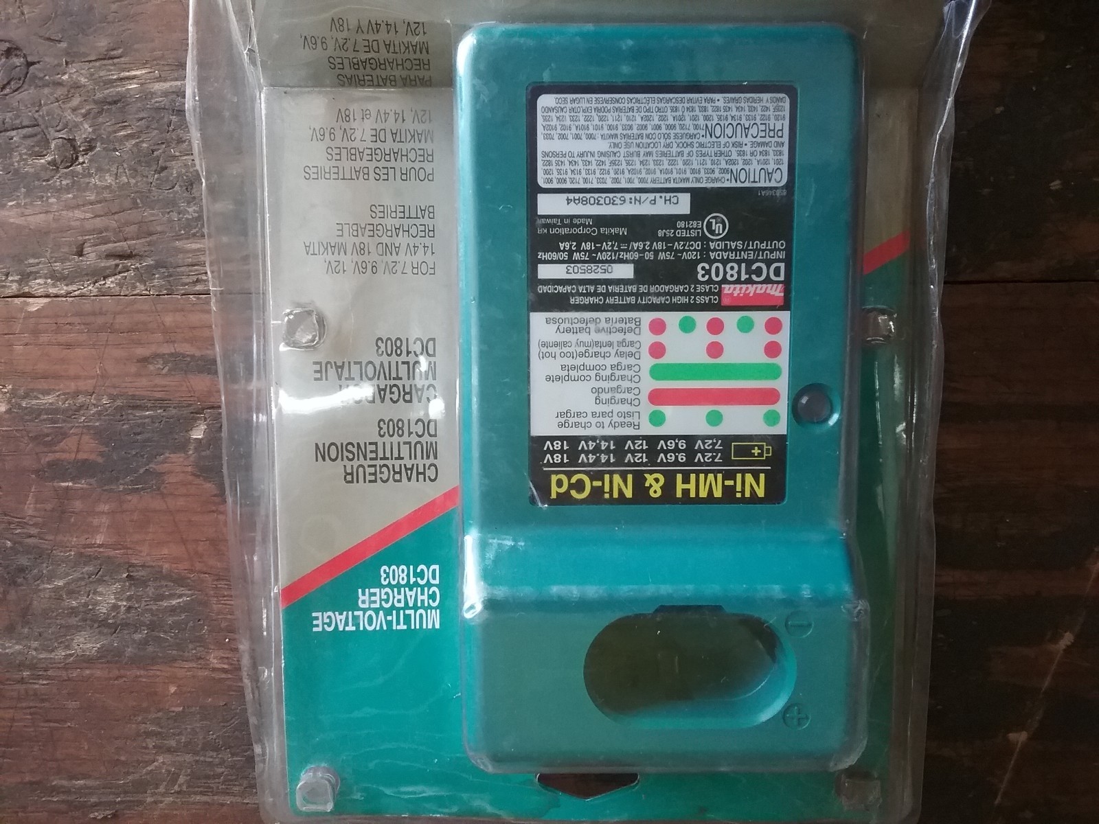 MAKITA DC1803 7.2-18 Multi-Voltage Ni-MH & Ni-Cd Battery Charger 4 Cordless Tool