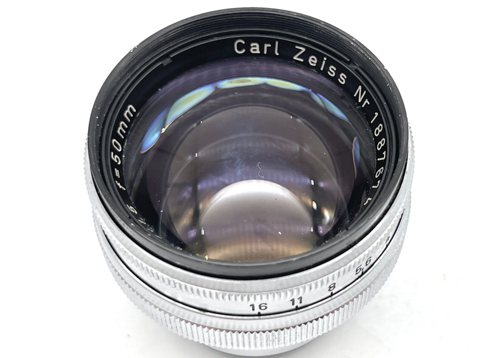 Carl Zeiss Jena Sonnar RF 50mm 5cm T 1:1.5 Lens for Contax Carl Zeiss Jena Sonnar RF 50mm 5cm T 1:1.5 Lens for Contax