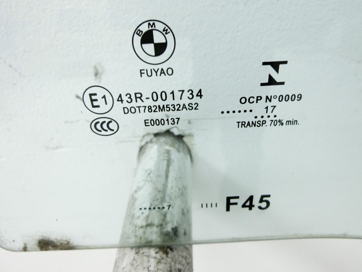 BMW F45 218d 14-18 Seitenscheibe LHK für Türscheibe Fenster Links Hinten BMW F45 218d 14-18 21.09.2017 7296393... Vorschau 2