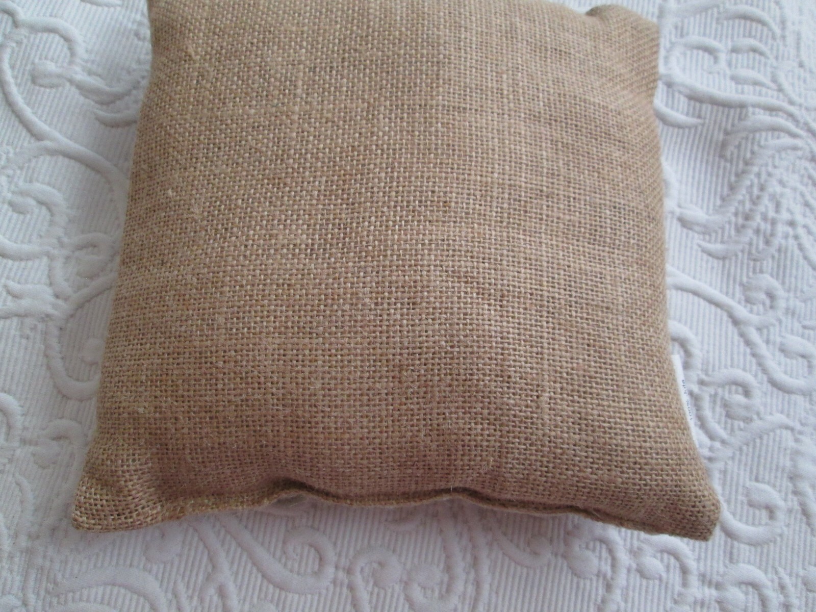 Small Throw Pillow Burlap Black Letters Sorry About The Mess We Live Here