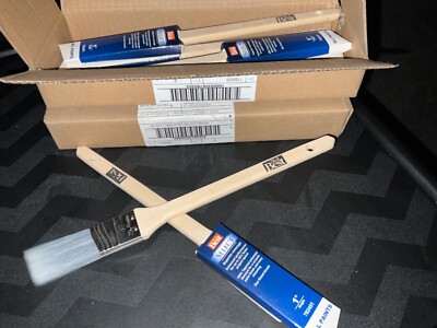 LOT OF 12 DO IT BEST 1   SELECT GRADE Angular Paint Brushes       FREE SHIPPING