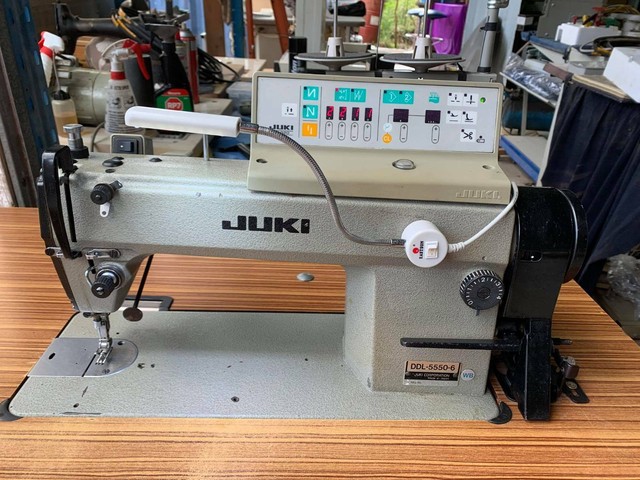 INDUSTRIAL JUKI DDL 55506 AUTOMATIC THREAD CUTTER SEWING MACHINE