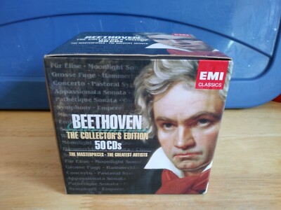 Ludwig van Beethoven CDs - Collector's Edition 50 Disc Set [GOOD CDs/FAST SHIP]