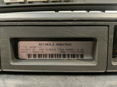 Motorola Maratrac Low Band Radio T81XTA7TA7BK 42-50 MHz. Buy it now for 60.0