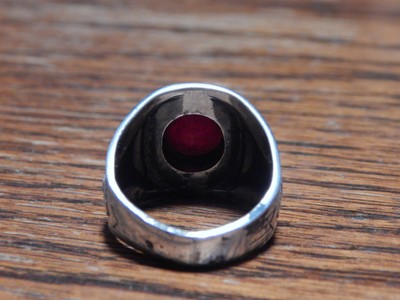 Vintage Vargas Sterling Silver United States Army Ring Signed Sz 10.5