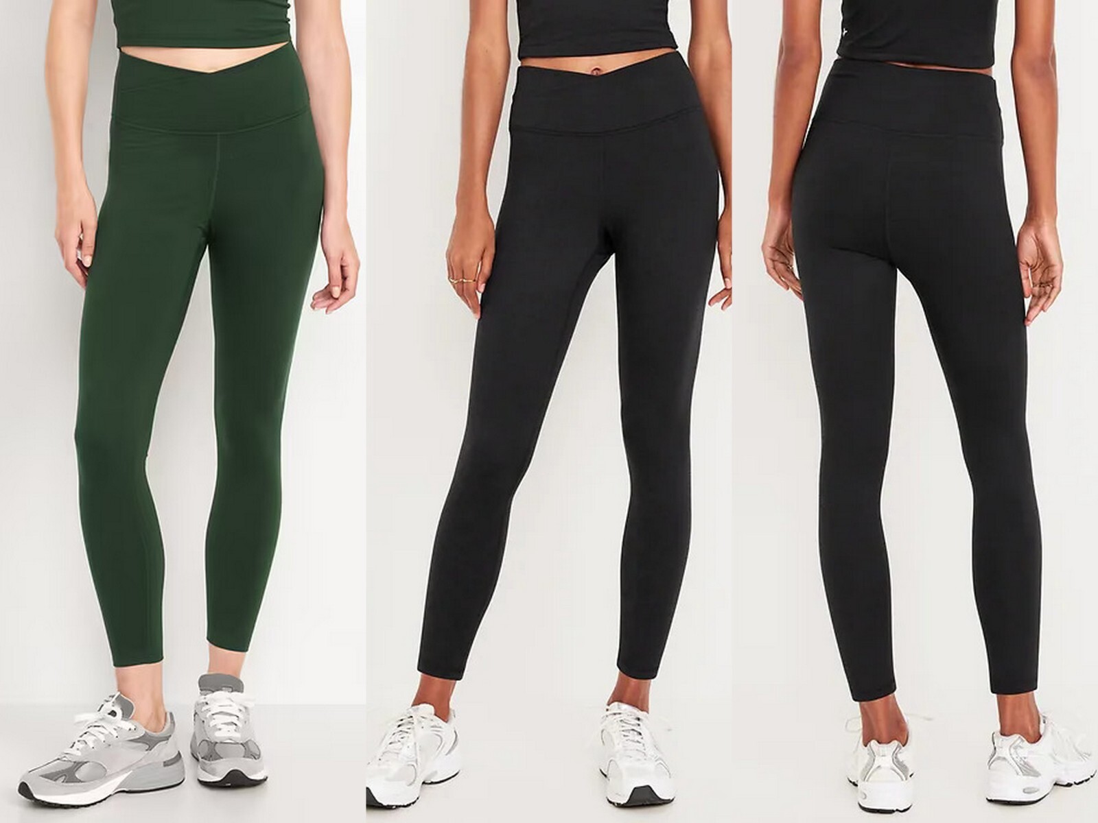 Женские леггинсы CloudComfy длиной 7/8 с завышенной талией NWT Old Navy Active, L XL