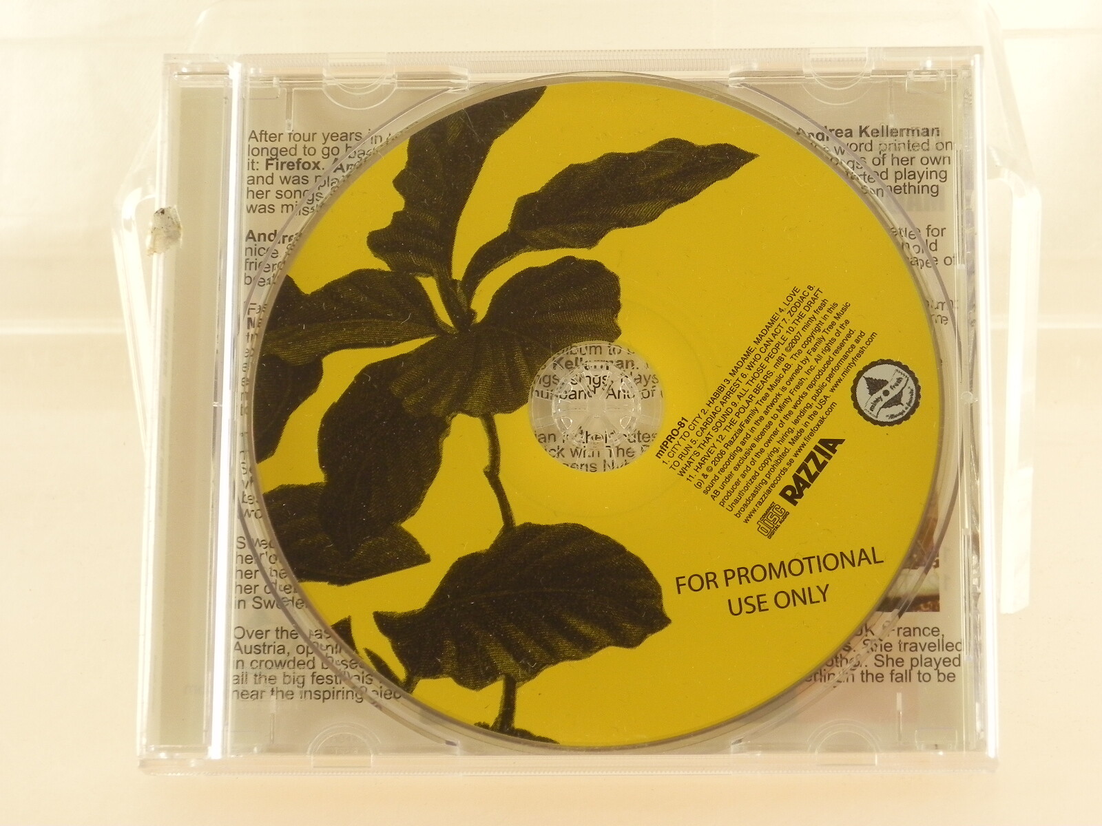 その他 sssaaa Firefox AK - Madame, Madame! CD promo 7350019910313| eBay