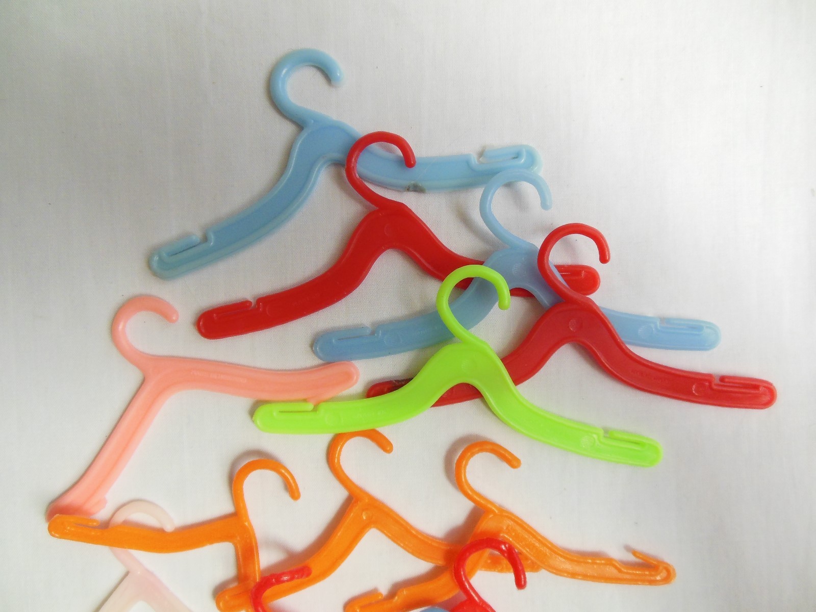 Vintage Barbie Clone Hangers – Mix of Styles, Colors – Most Marked Hong Kong
