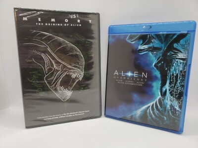 Alien Blu-ray/DVD Lot: 4 Alien Movies & Alien Documentary! Like-new Condition 