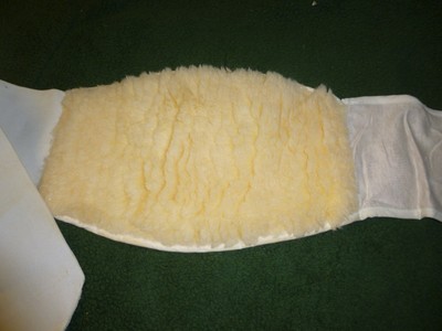 Back Warmer - Cotton/Fleece - Velcro Closure - One Size Fits All - 41