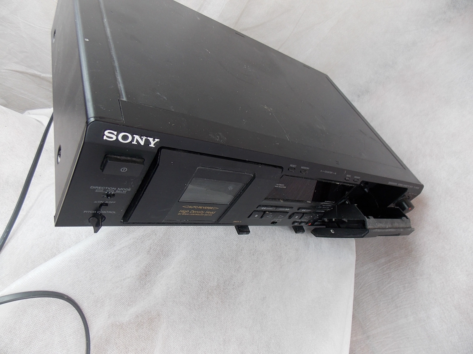 Sony Stereo Cassette Deck #TC-WE435 ~ AS IS ~ For Parts