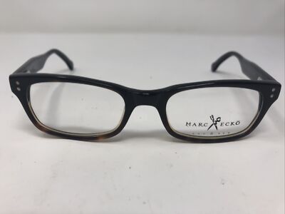 Marc Echo Eyeglasses Frames MONITOR Black Tortoise 50-19-149 Full Rim XI33