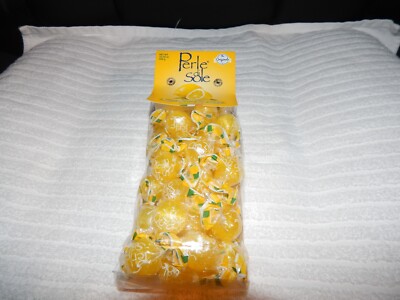 PERLE DI SOLE IMPORTED ITALIAN LEMON HARD CANDY 10.5.8 OZ BAG NEW PAPILLON SRL