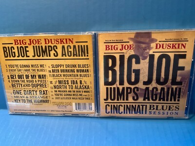 BIG JOE DUSKIN - Big Joe Jumps Again - Blues CD 2004 Cincinnati Blues Session