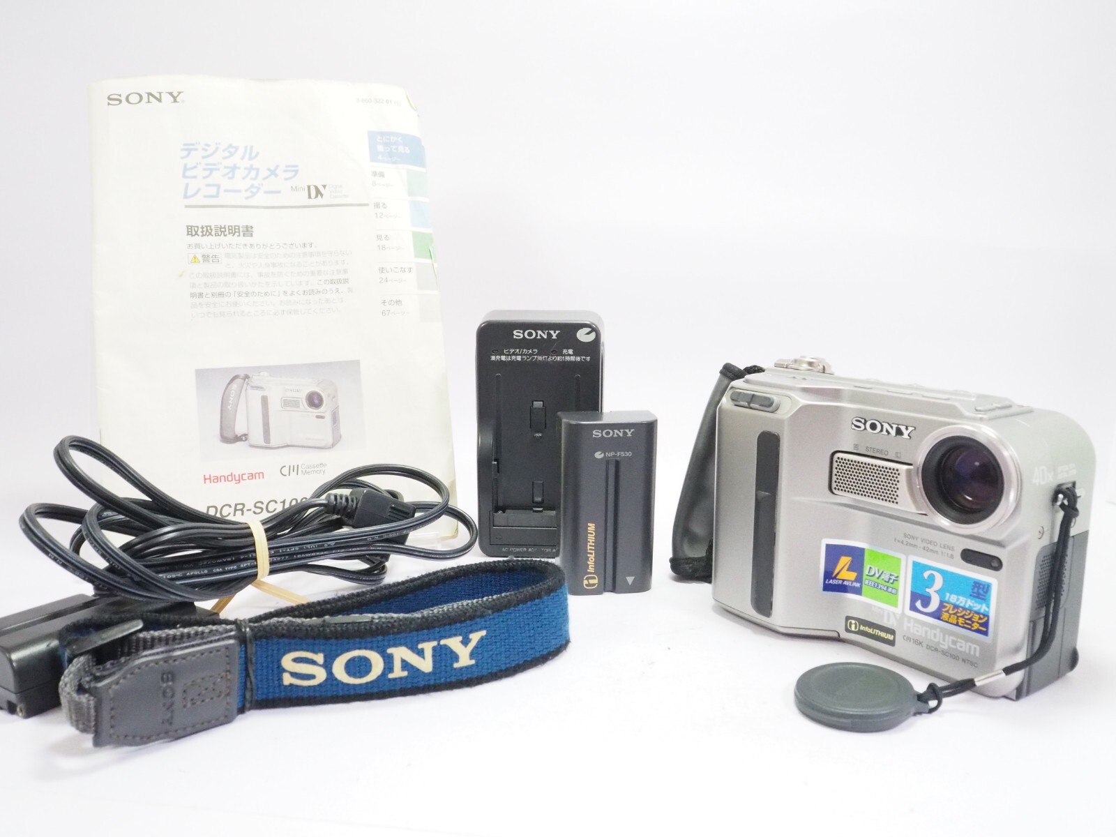未使用 SONY DCR-SC100 ビデオカメラ ハンディカム miniDV s-l400.jpg