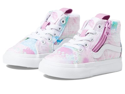

Обувь для девочек Vans Kids Sk8-Hi Side Zip Tapered VR3 (для младенцев/малышей)