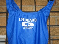 blue lifeguard suit