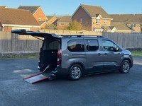 2023 PEUGEOT RIFTER SWITCH DRIVE FROM PASSENGER UPFRONT WHEELCHAIR VEHICLE WAV