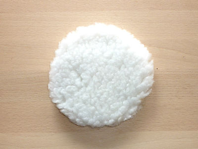 2 St. Polierscheiben für Klettschleifteller 125mm Politur Scheiben