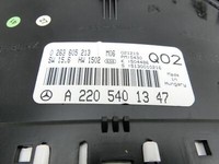 Mercedes S-Kl. W220 S350 02-05 3,7i 180KW Kombiinstrument Tacho Mercedes S-Kl. W220 S350 02-05 01.03.2004... Vorschau 5