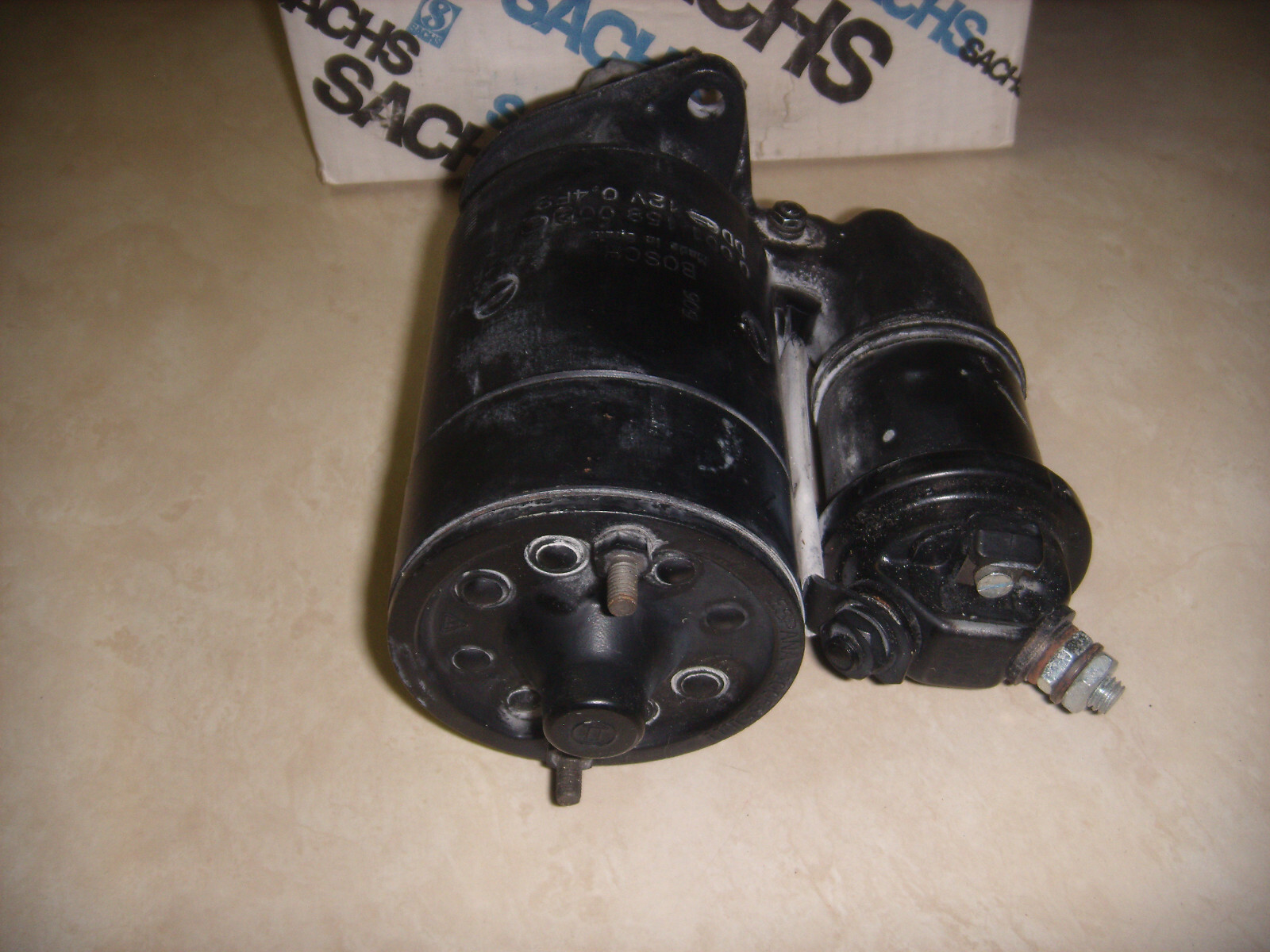 Vintage Snowmobile NOS Sachs Starter Motor 1471 003 001