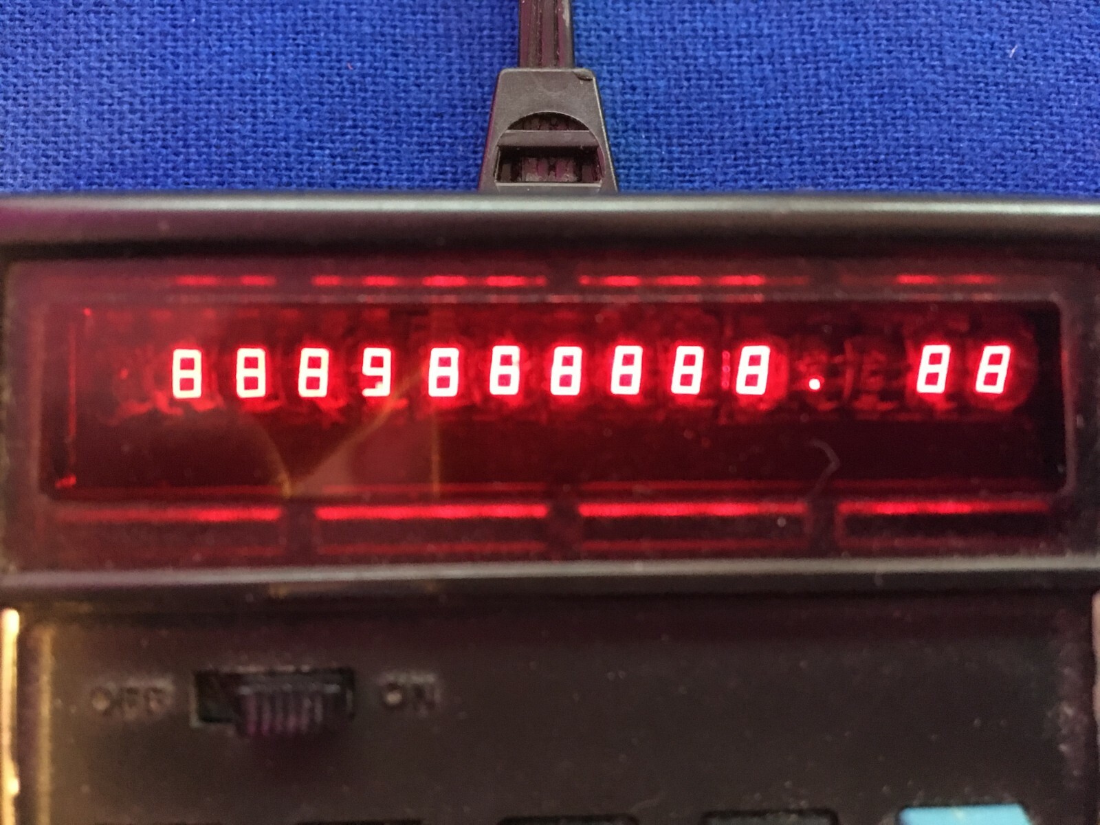 HP-35 LED Scientific Calculator w/ Soft Case, AC Adapter & Manual - Parts/Repair