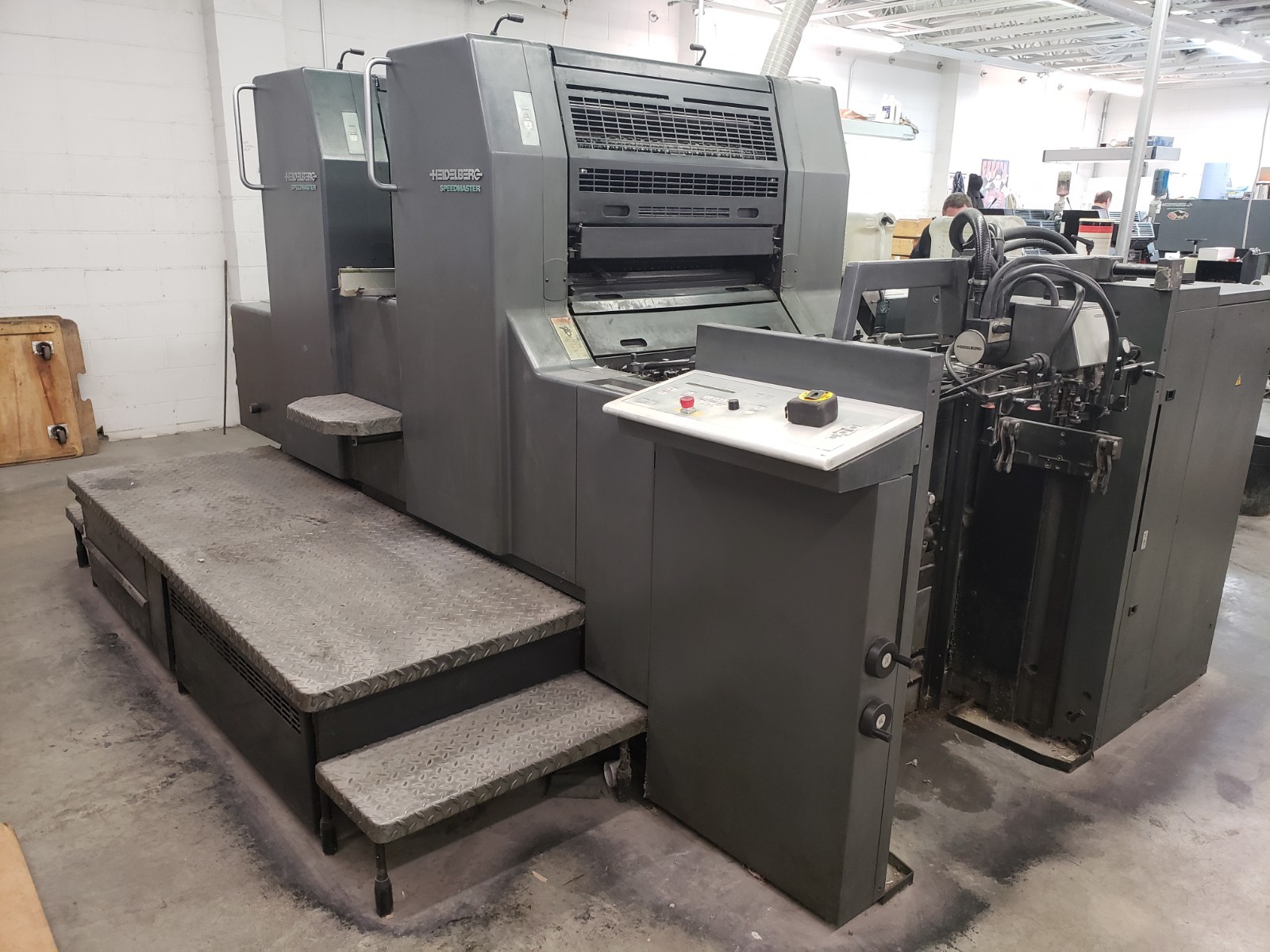 1999 HEIDELBERG SM 74-2,  STRAIGHT PRESS, ALCOLOR DAMPENING, IR DRYER